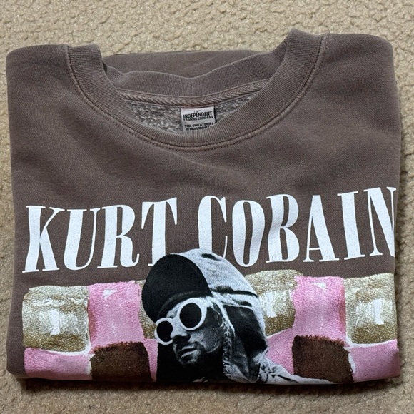 Kurt Cobain Crewneck Sweater - S - Picture 1 of 3